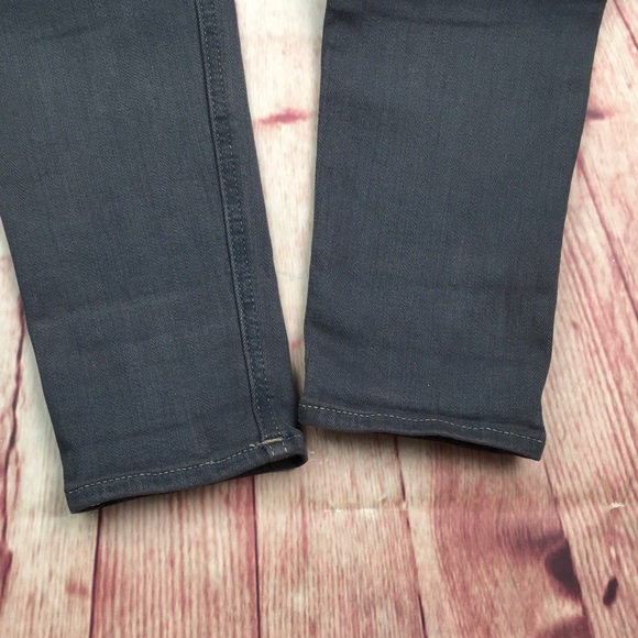 ➡️1 Denim Gray High Waisted Skinny Fit Size 26 - Picture 14 of 15